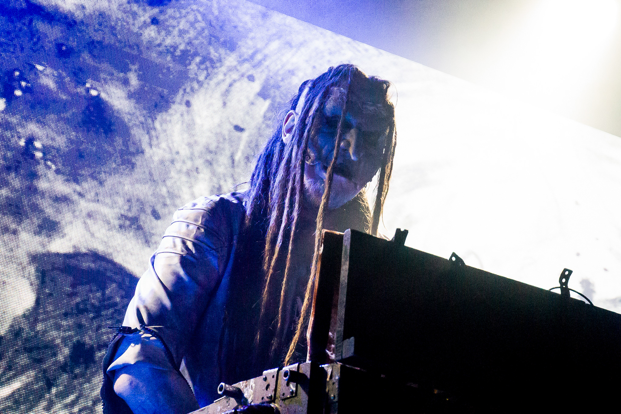 Mortiis y Nytt land en Sala Metrónomo: Ritual de frío y oscuridad