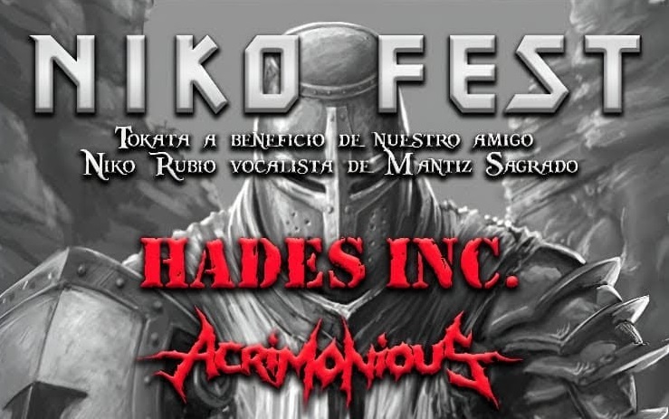 Niko Fest: Show a beneficio de Niko Rubio (Mantiz Sagrado) este 17 de mayo