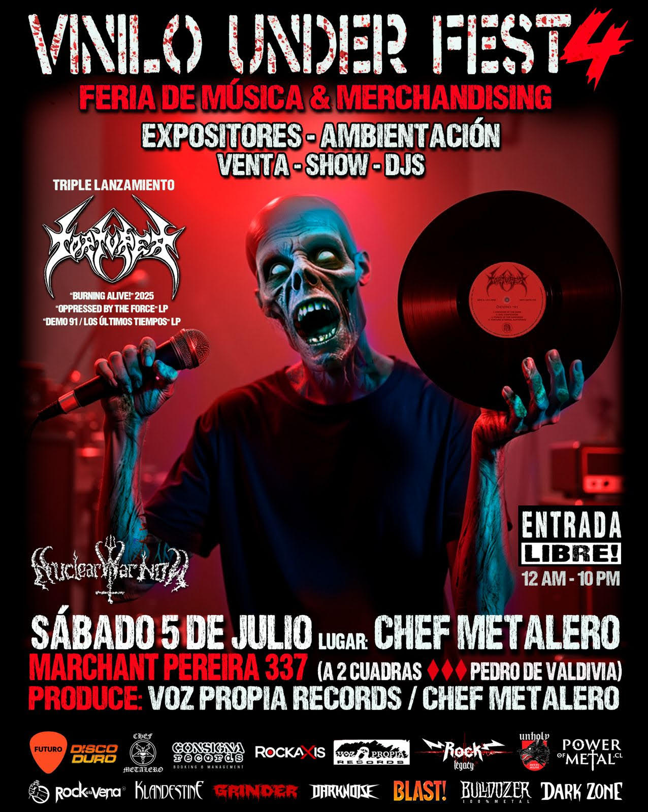 Vinilo Under Fest confirma su cuarta versión este 2025