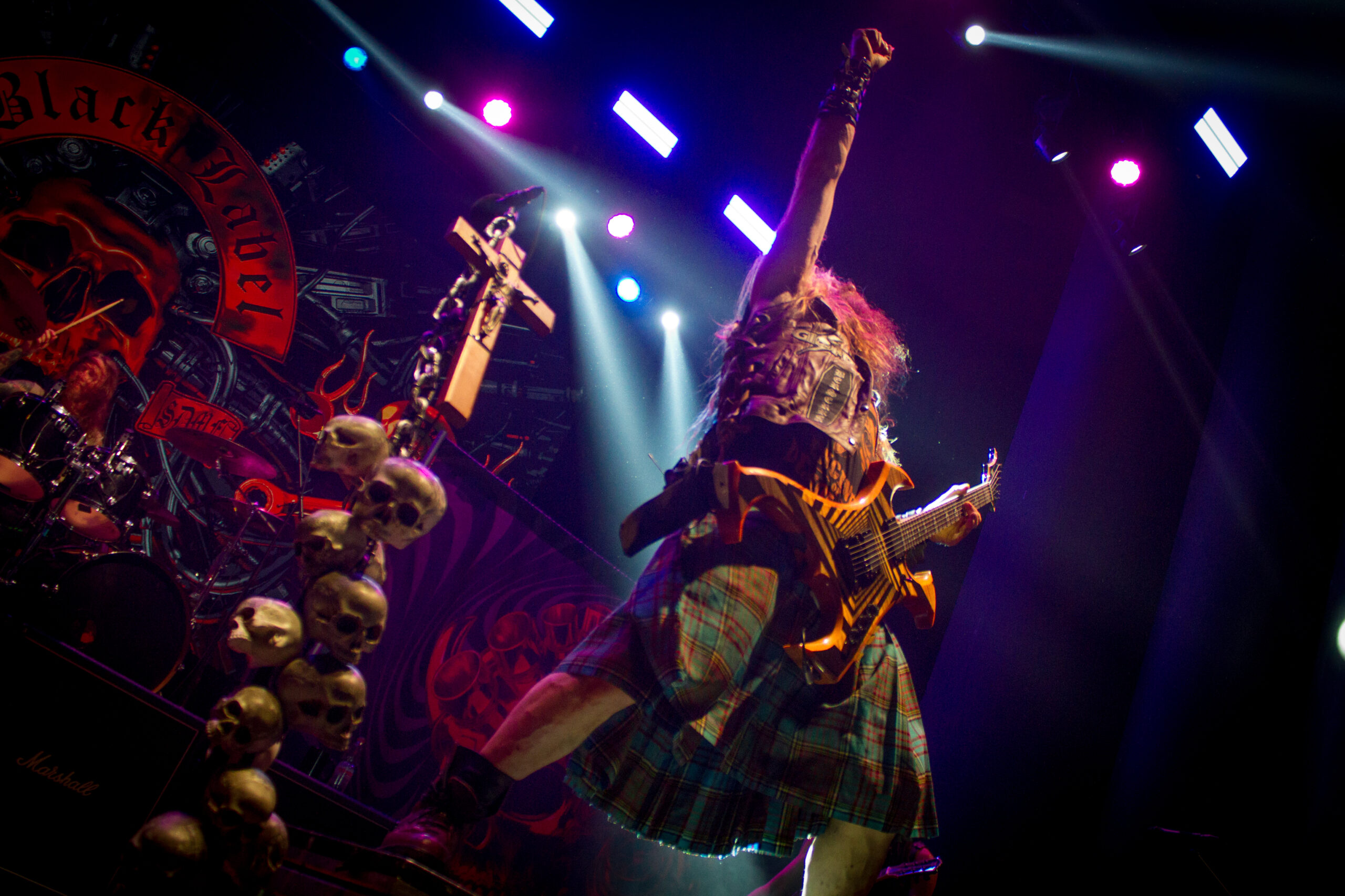 Galería de fotos de Black Label Sociaty en Teatro Coliseo.